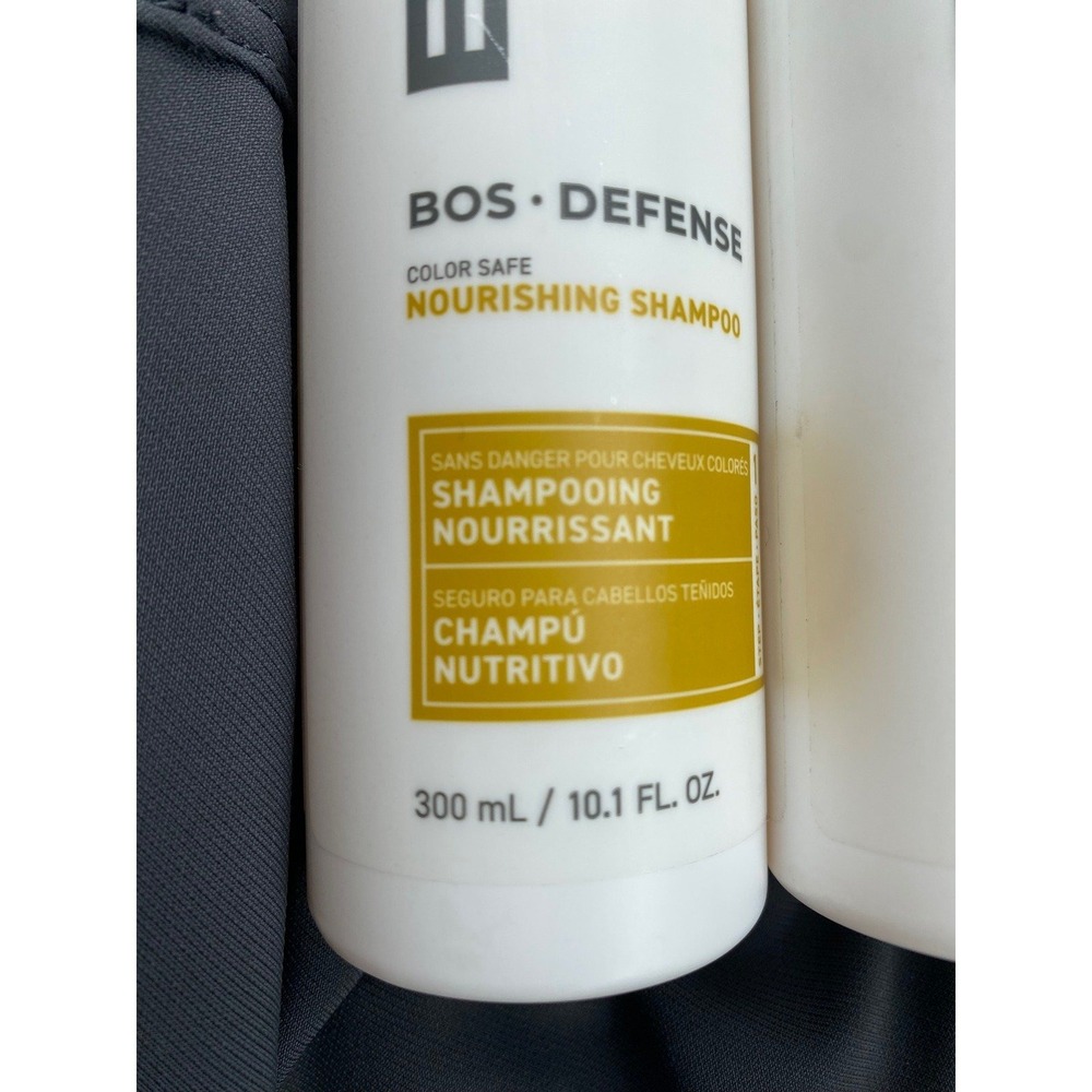 2 BOSLEY MD new Defense Nourishing Shampoo Color Safe Sulfate Free 10.1 fl oz - Picture 6 of 9